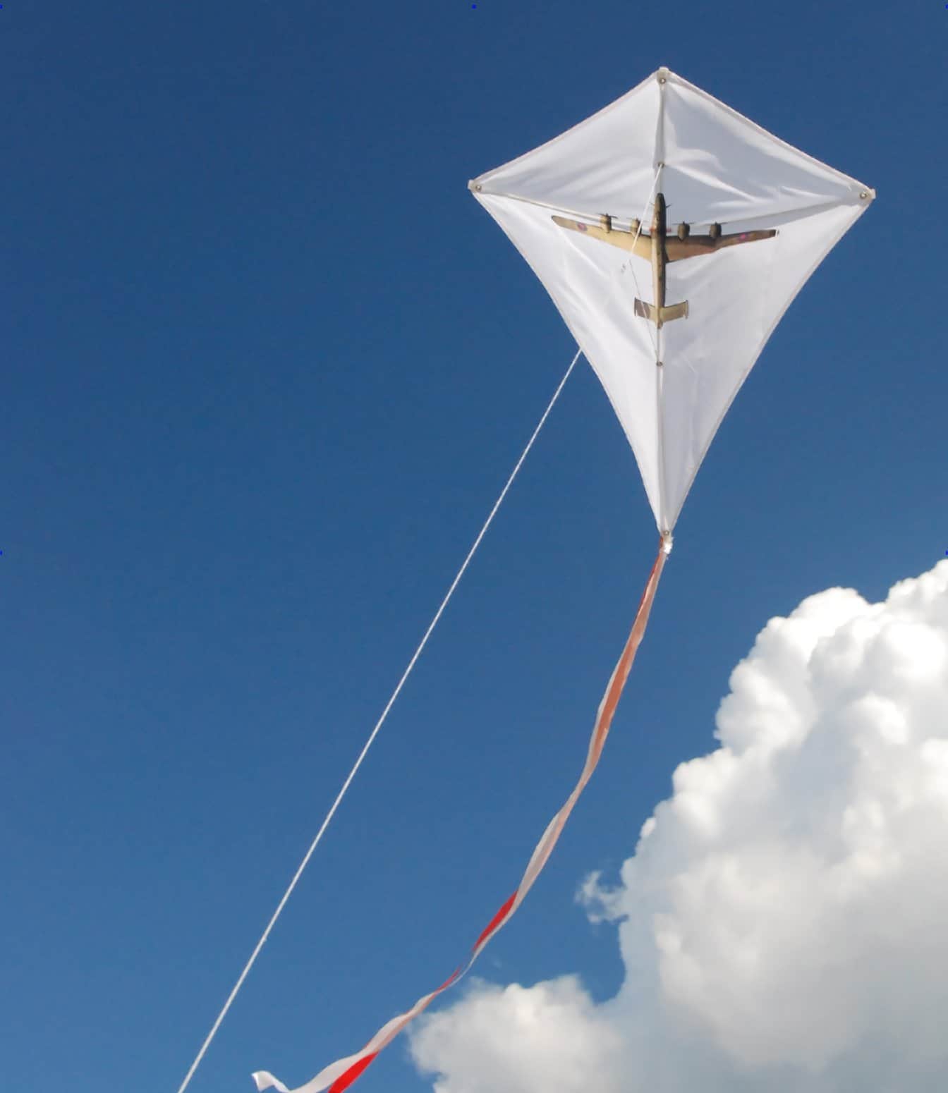 flying a kite