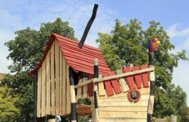 Outdoor playhouse